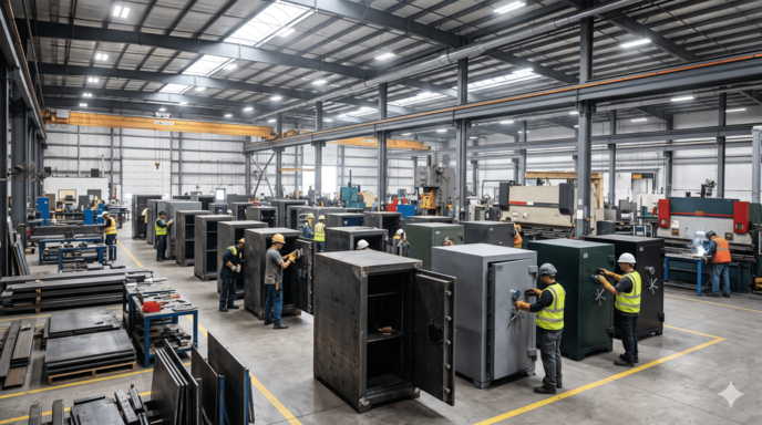 Forteeza Safe Company Manufacturing Setup